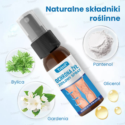 Trimil® Ziołowy Spray na Ochronę Żył - Klinicznie udowodniono, że eliminuje żylaki w zaledwie 7 dni!