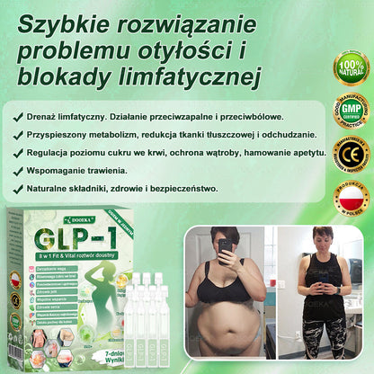 𝑫𝑶𝑶𝑬𝑲𝑨® GLP-1 8 w 1 Fit & Vital roztwór doustny – ✔️ Raz dziennie, widoczne zmiany w ciągu 7 dni / W przypadku otyłości, zdrowia serca i układu krążenia, cukrzycy, bezdechu sennego, zdrowia jelit, problemów ze stawami i wielu innych