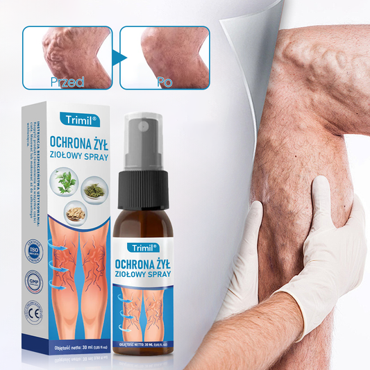 Trimil® Ziołowy Spray na Ochronę Żył - ✨Klinicznie udowodniono, że eliminuje żylaki w zaledwie 7 dni!